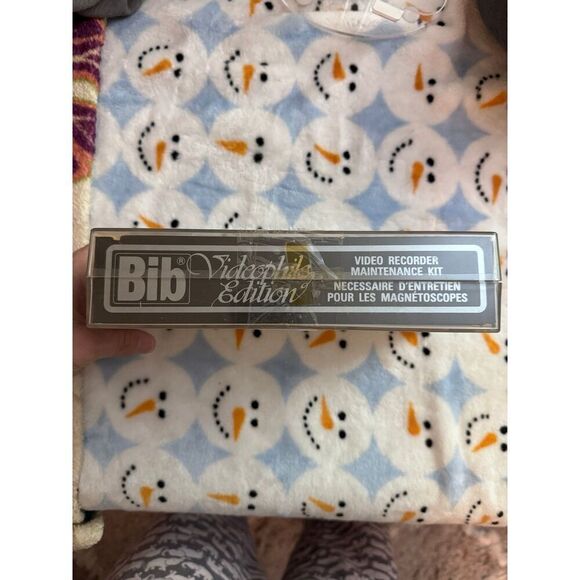 Bib Video Tape Head Cleaning Fluid Kit Videophile Edition England - Picture 7 of 7